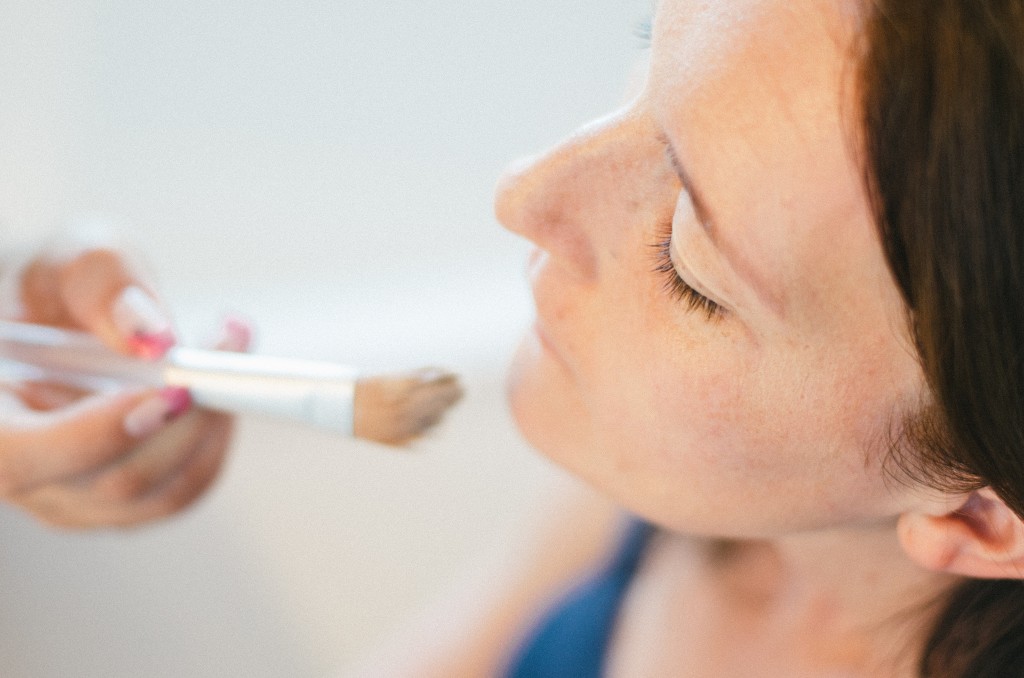 Hochzeitsreportage: Braut Make-up