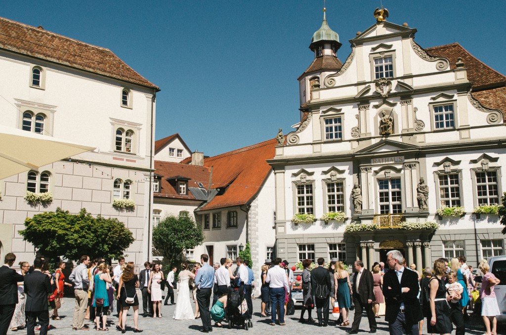 Hochzeitsreportage: Marktplatz Wangen