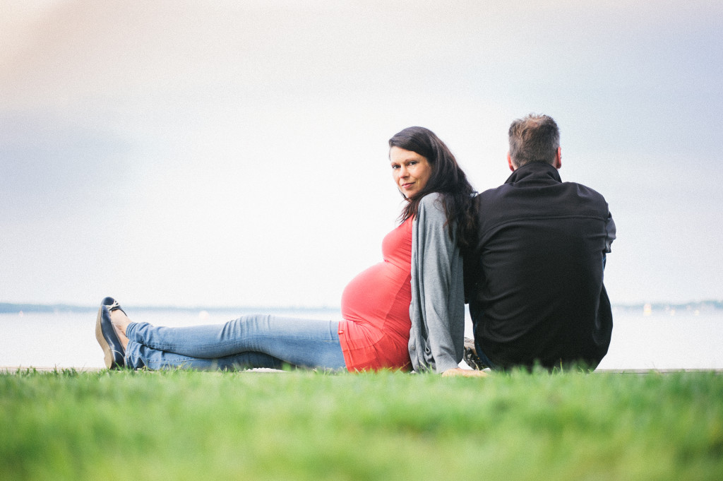 Shooting Schwangerschaft Babybauch Berlin Müggelsee