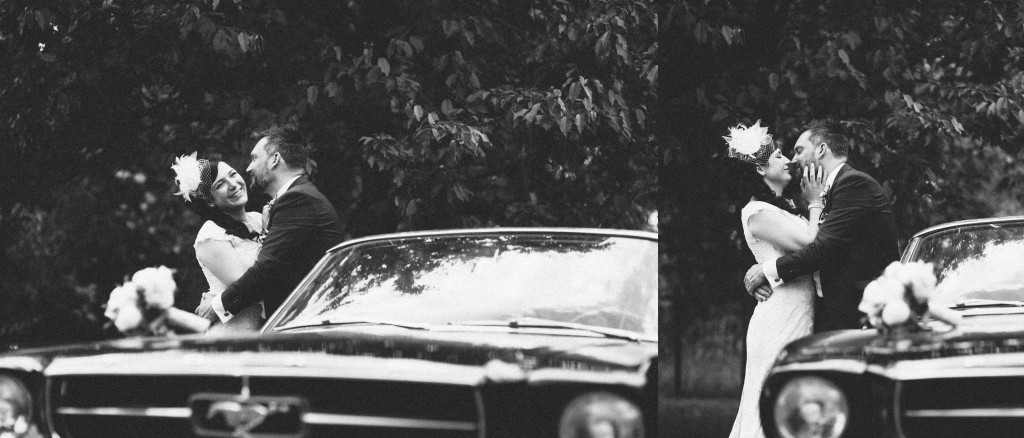Hochzeitsfotograf_Berlin_Portrait_Brautauto_Mustang_Dyptichon